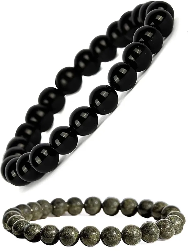 Multiagate_Pyrite_Bracelet_Set_(Pack_of_2)