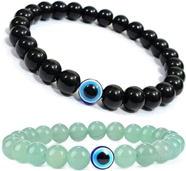 Multiagate_Crystal,_Evil_Eye_Bracelet_Set_(Pack_of_2)
