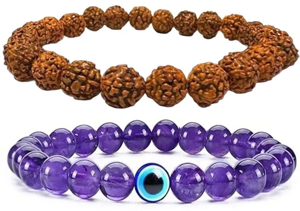 Multiagate_Crystal,_Rudraksha_Bracelet_Set_(Pack_of_2)