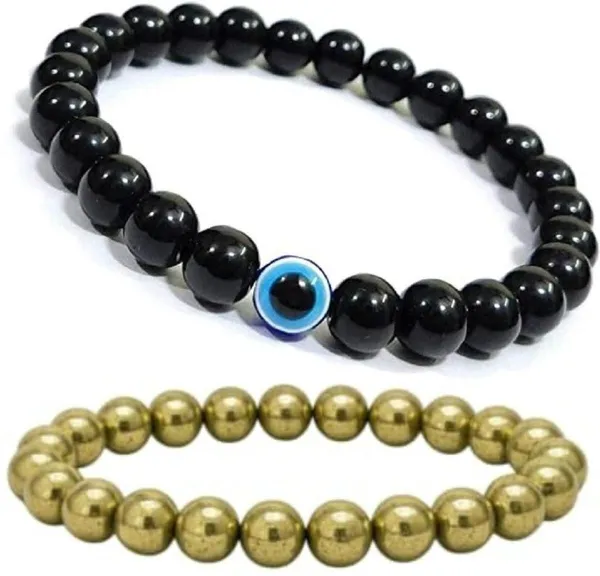 Multiagate_Stone,_Golden_Pyrite,_Evil_Eye_Bracelet_Set_(Pack_of_2)
