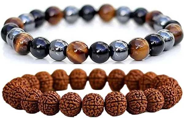 Multiagate_Crystal,_Rudraksha,_Glass_Bracelet_Set_(Pack_of_2)