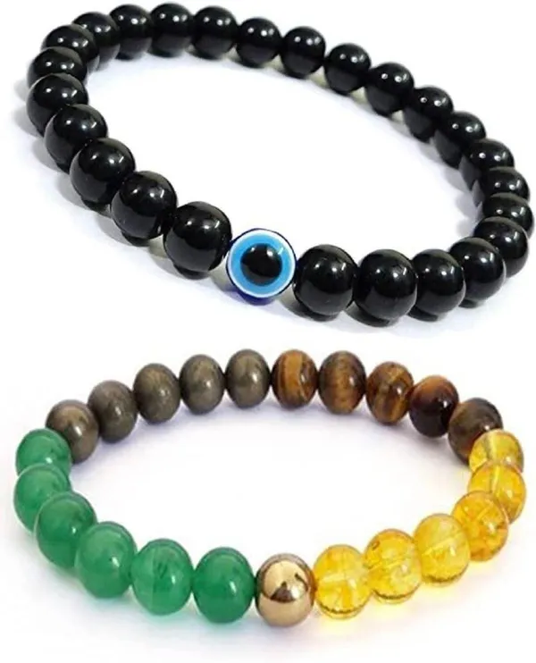 Multiagate_Crystal,_Evil_Eye_Bracelet_Set_(Pack_of_2)