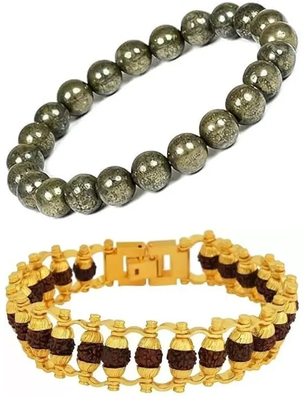 Multiagate_Crystal,_Rudraksha_Bracelet_Set_(Pack_of_2)