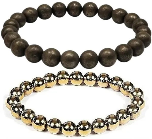 Multiagate_Pyrite,_Stone_Bracelet_Set_(Pack_of_2)