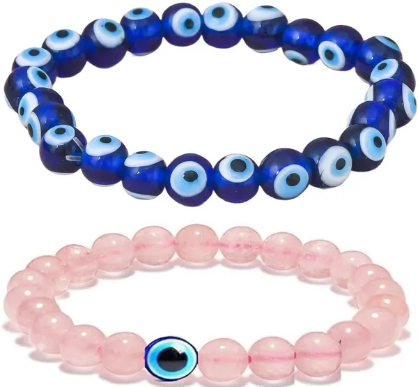 Multiagate_Crystal,_Evil_Eye_Bracelet_Set_(Pack_of_2)