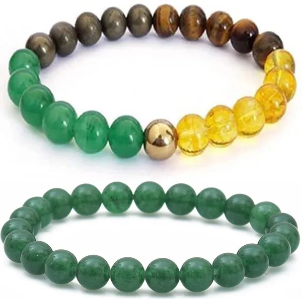 Multiagate_Green_Aventurine,_Crystal_Bracelet_Set_(Pack_of_2)
