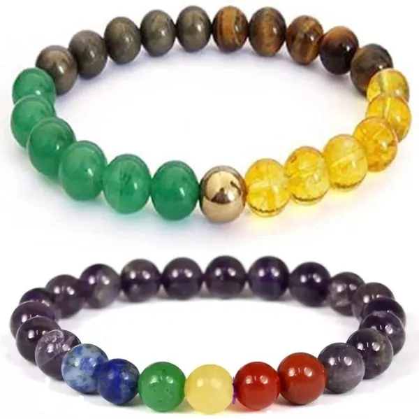 Multiagate_Lapiz_Lazuli,_Stone,_Green_Aventurine,_Amethyst,_Crystal,_7_Chakra,_Red,_Black_Obsidian_Bracelet_Set_(Pack_of_2)