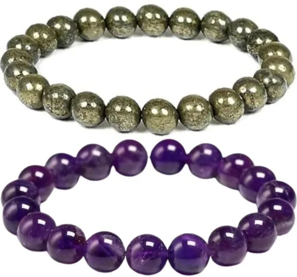 Multiagate_Pyrite,_Amethyst,_Crystal_Bracelet_Set_(Pack_of_2)