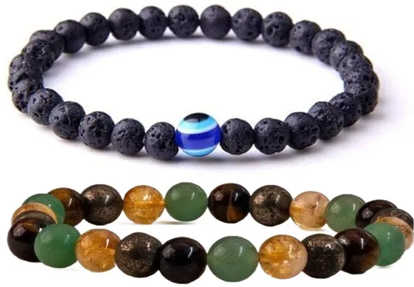 Multiagate_Stone,_Crystal,_Lava,_Black_Obsidian_Bracelet_Set_(Pack_of_2)