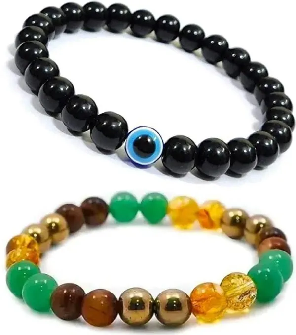 Multiagate_Pyrite,_Green_Aventurine,_Tiger's_Eye,_Citrine,_Evil_Eye_Bracelet_Set_(Pack_of_2)