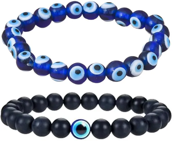 Multiagate_Crystal,_Evil_Eye_Bracelet_Set_(Pack_of_2)
