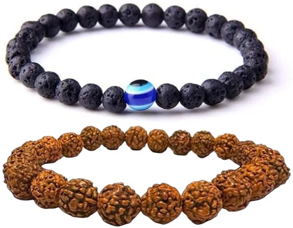Multiagate_Stone,_Crystal,_Rudraksha,_Lava,_Black_Obsidian_Bracelet_Set_(Pack_of_2)