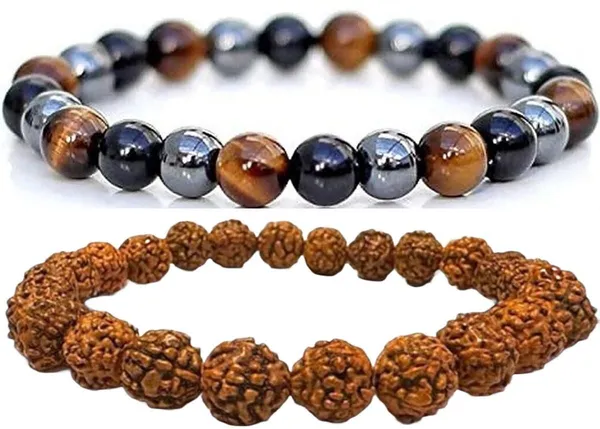 Multiagate_Crystal,_Rudraksha,_Glass_Bracelet_Set_(Pack_of_2)