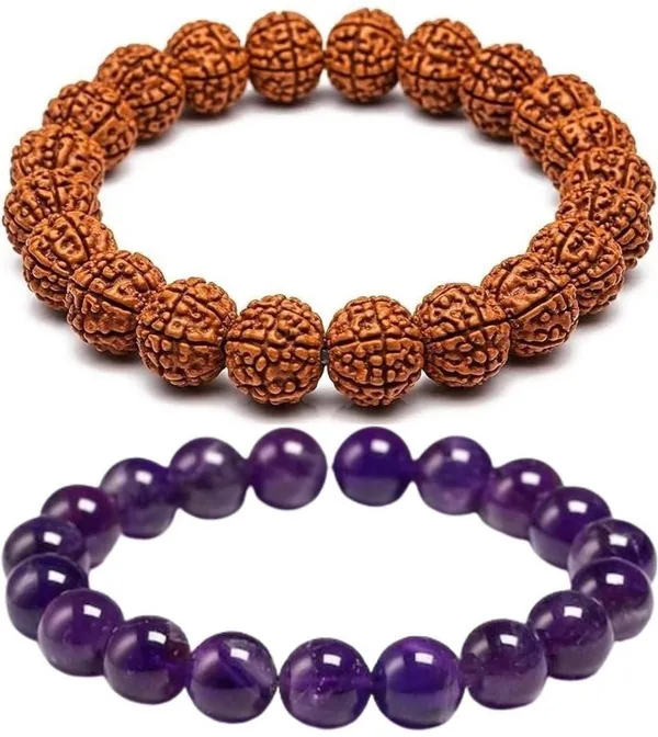 Multiagate_Stone,_Amethyst_Bracelet_Set_(Pack_of_2)