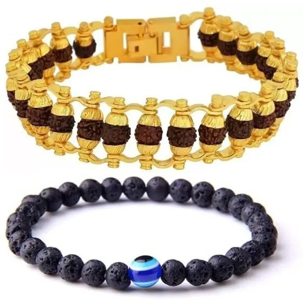 Multiagate_Stone,_Crystal,_Rudraksha,_Lava,_Black_Obsidian_Bracelet_Set_(Pack_of_2)