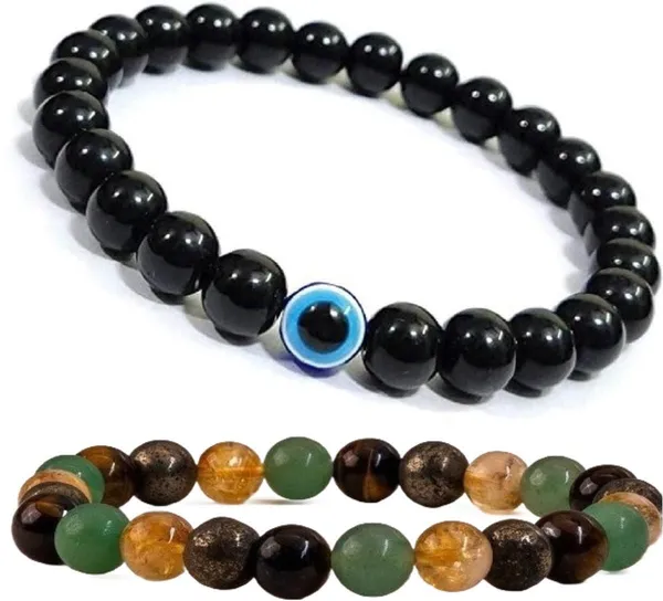 Multiagate_Stone,_Evil_Eye_Bracelet_Set_(Pack_of_2)