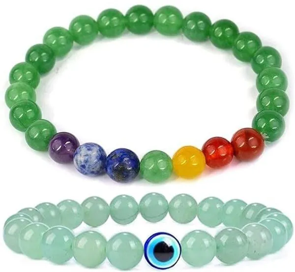Multiagate_Lapiz_Lazuli,_Green_Aventurine,_Amethyst,_Crystal,_Lava,_7_Chakra,_Clear_Quartz,_Green_Jade_Bracelet_Set_(Pack_of_2)