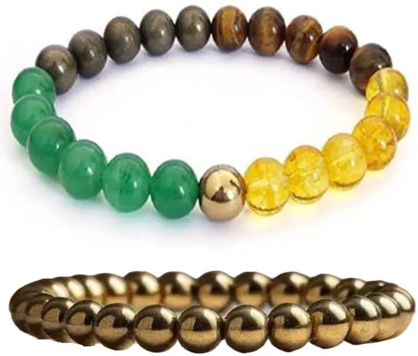 Multiagate_Crystal,_Golden_Pyrite_Bracelet_Set_(Pack_of_2)