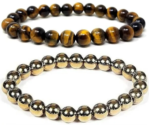 Multiagate_Stone,_Crystal,_Tiger's_Eye_Bracelet_Set_(Pack_of_2)