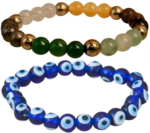 Multiagate_Stone,_Evil_Eye_Bracelet_Set_(Pack_of_2)