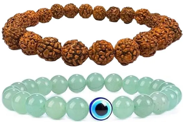 Multiagate_Crystal,_Rudraksha_Bracelet_Set_(Pack_of_2)
