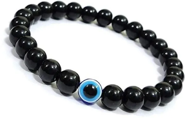 Multiagate_Pyrite,_Evil_Eye_Bracelet_Set_(Pack_of_2)