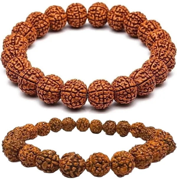 Multiagate_Stone,_Rudraksha_Bracelet_Set_(Pack_of_2)
