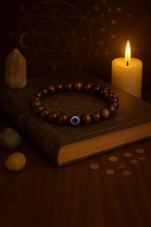 Agatesaura_Crystal,_Tiger's_Eye,_Evil_Eye_Beads,_Agate,_Crystal,_Jade,_Quartz_Bracelet_()