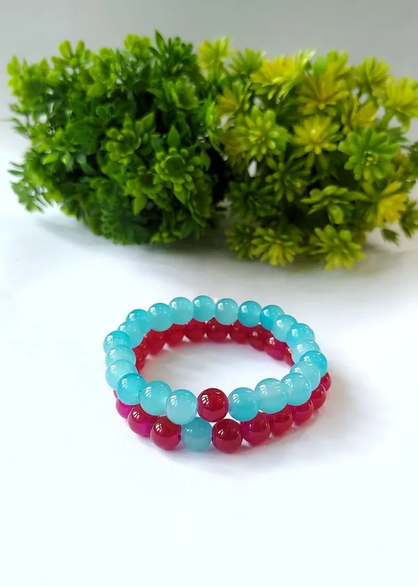 Agatesaura_Crystal_Beads_Bracelet_(Pack_of_2)