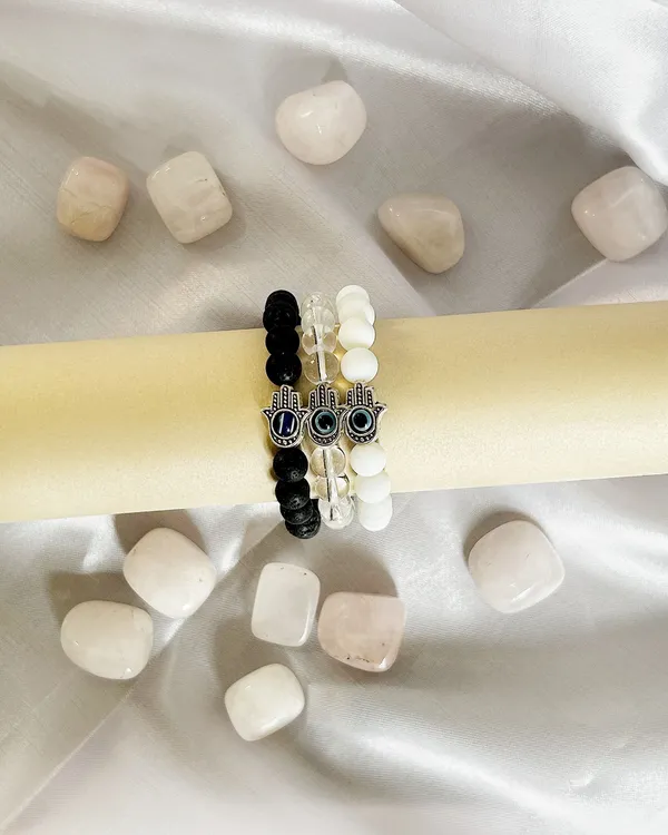 Agatesaura_Crystal,_Glass_Beads,_Agate,_Crystal,_Jade,_Quartz_Charm_Bracelet_(Pack_of_3)