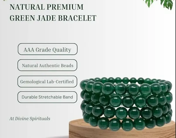 Agatesaura_Crystal,_Green_Jade_Beads,_Agate,_Crystal,_Jade,_Quartz_Bracelet_()