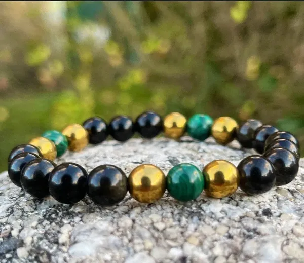 Agatesaura_Golden_Pyrite,_Crystal,_Black_Obsidian_Beads,_Agate,_Crystal,_Jade,_Quartz_Bracelet_()