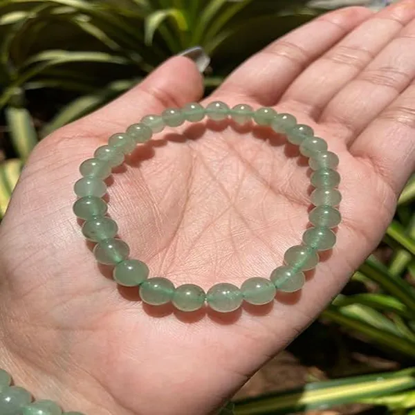 Agatesaura_Stone,_Green_Aventurine,_Crystal,_Green_Jade_Agate_Bracelet_()