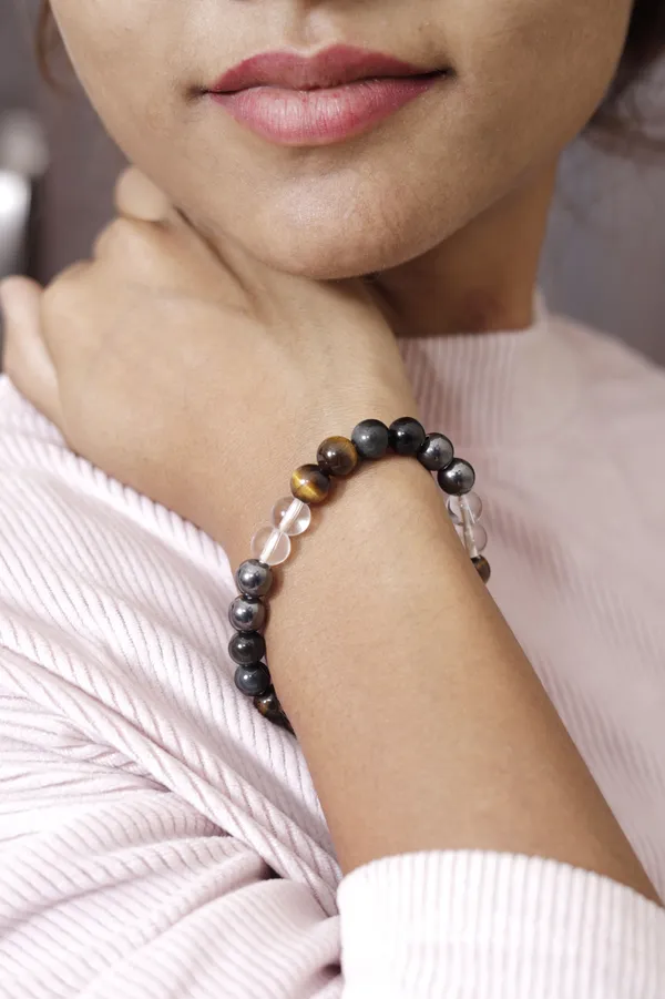 Agatesaura_Tiger's_Eye,_Clear_Quartz,_Black_Obsidian_Beads,_Agate,_Crystal,_Jade,_Quartz_Bracelet_()