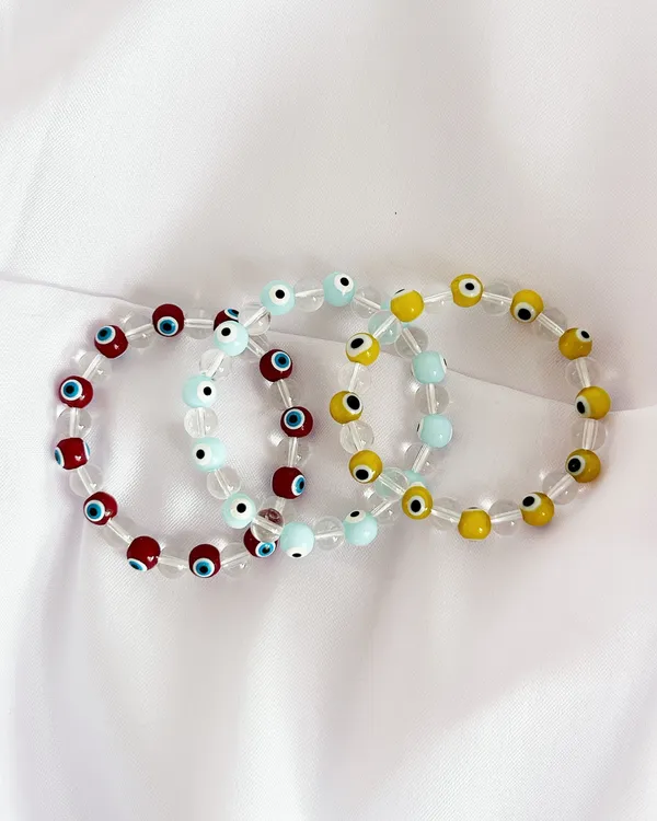 Agatesaura_Crystal,_Glass_Beads,_Agate_Bracelet_(Pack_of_3)