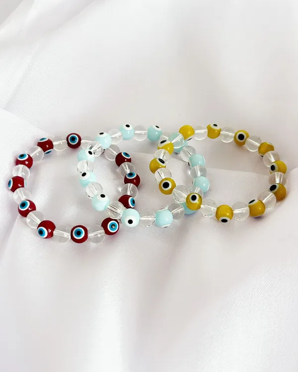 Agatesaura_Crystal,_Glass_Beads,_Agate_Bracelet_(Pack_of_3)