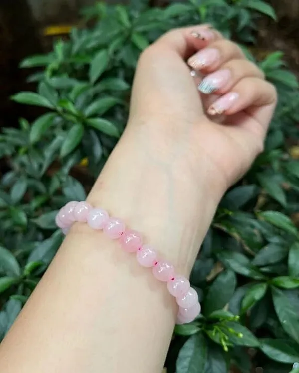 Multiagate_Rose_Quartz,_Crystal_Beads,_Agate,_Crystal,_Jade,_Quartz_Bracelet_()