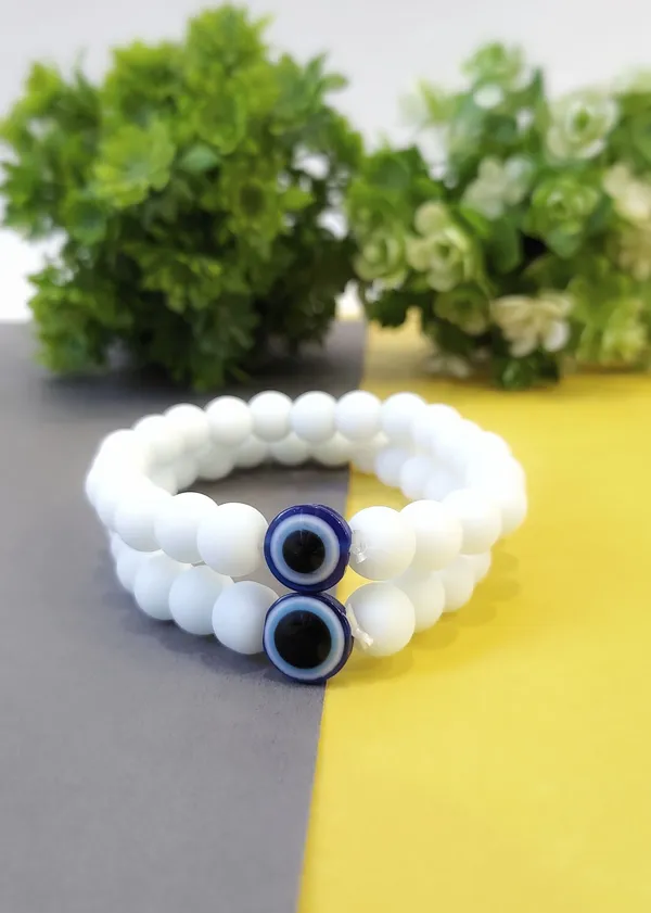 Multiagate_Mother_of_Pearl,_Crystal_Beads,_Crystal_Bracelet_(Pack_of_2)