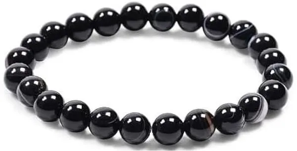Multiagate_Stone_Beads,_Crystal_Bracelet_()