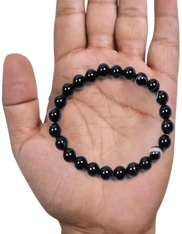Multiagate_Stone_Beads,_Crystal_Bracelet_()