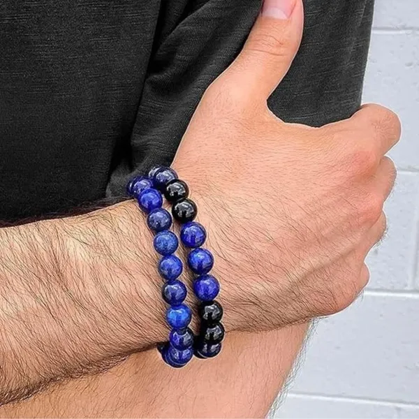 Multiagate_Lapiz_Lazuli,_Crystal_Beads_Charm_Bracelet_()