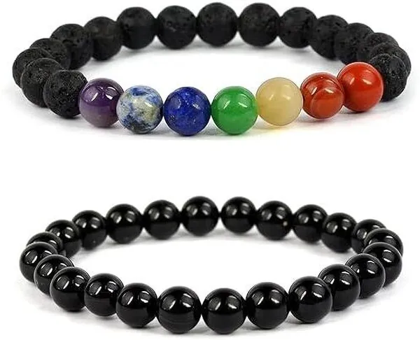 Multiagate_Stone,_Lava,_7_Chakra_Beads,_Crystal_Charm_Bracelet_()