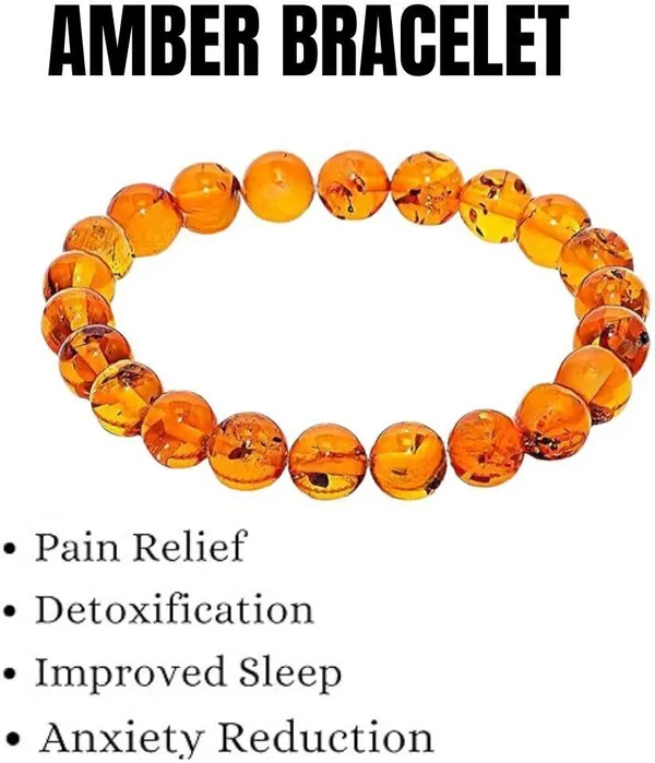 Multiagate_Crystal_Beads,_Amber_Charm_Bracelet_()