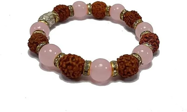 Multiagate_Stone,_Rose_Quartz,_Rudraksha_Beads,_Crystal_Charm_Bracelet_()