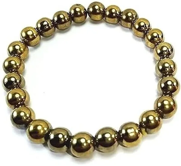 Multiagate_Golden_Pyrite,_Crystal_Beads_Charm_Bracelet_()