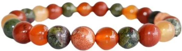 Multiagate_Stone_Beads,_Crystal_Charm_Bracelet_()