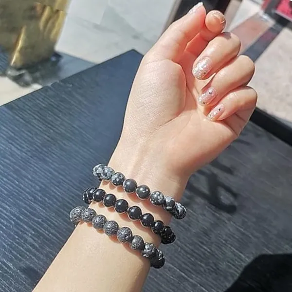 Multiagate_Stone,_Crystal,_Lava_Beads_Charm_Bracelet_()
