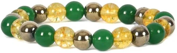 Multiagate_Crystal_Beads_Charm_Bracelet_()