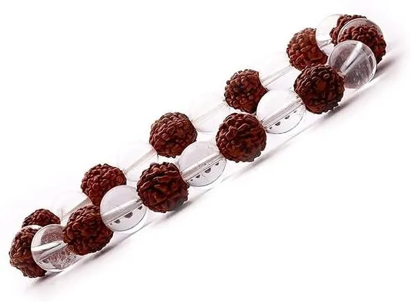 Multiagate_Stone,_Rudraksha,_Clear_Quartz_Beads,_Crystal_Bracelet_()