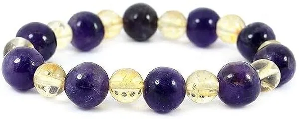 Multiagate_Stone,_Amethyst,_Crystal_Crystal_Bracelet_()